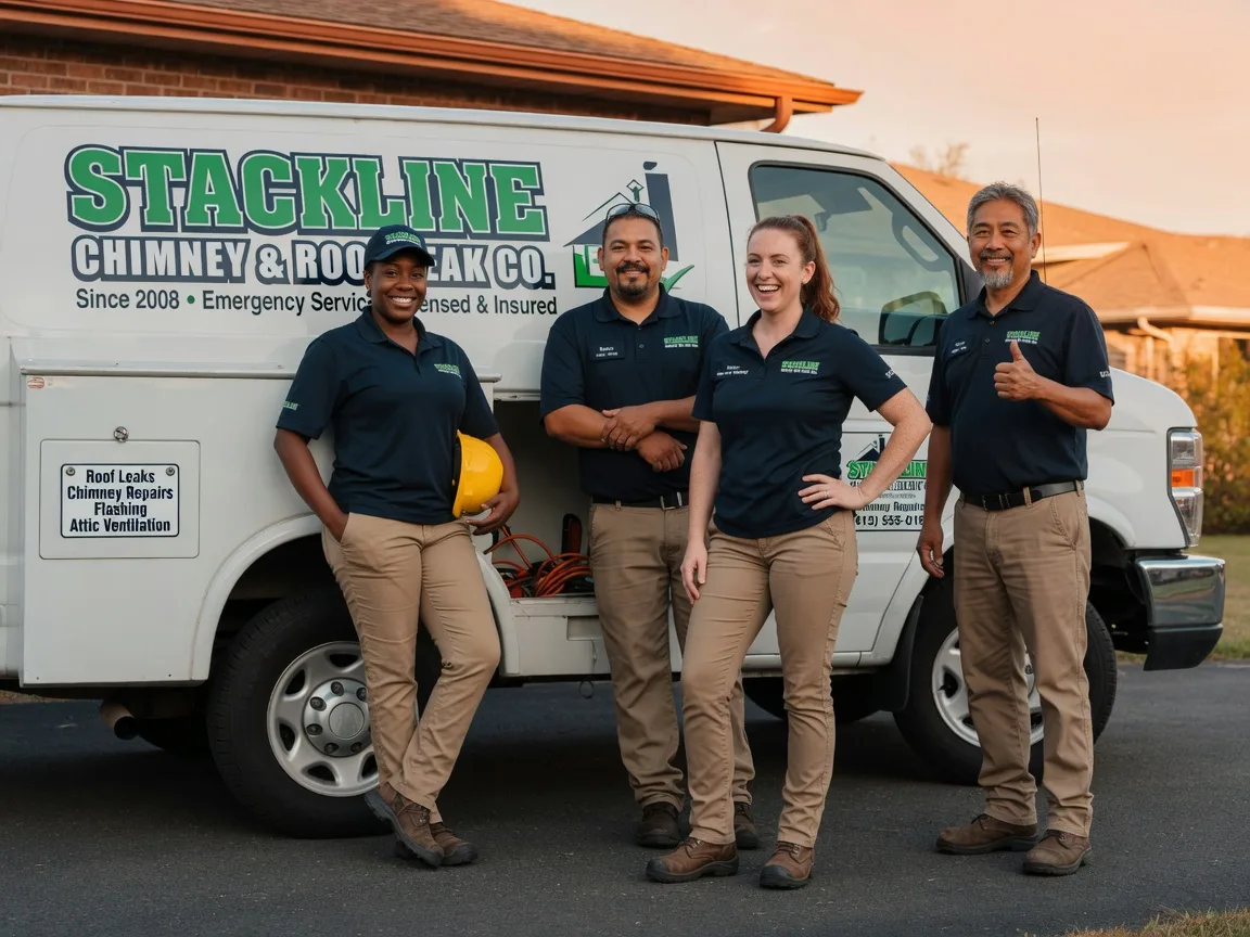 Chimney flashing repair company in Desdemona, TX